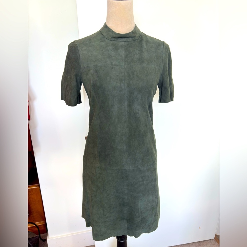 Judith & Charles suede dress